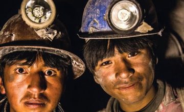 Niños mineros Bolivia