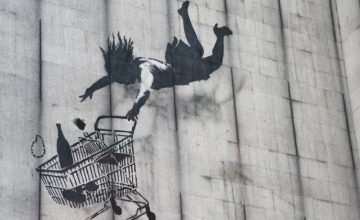 banksy-falling-shopper-getty